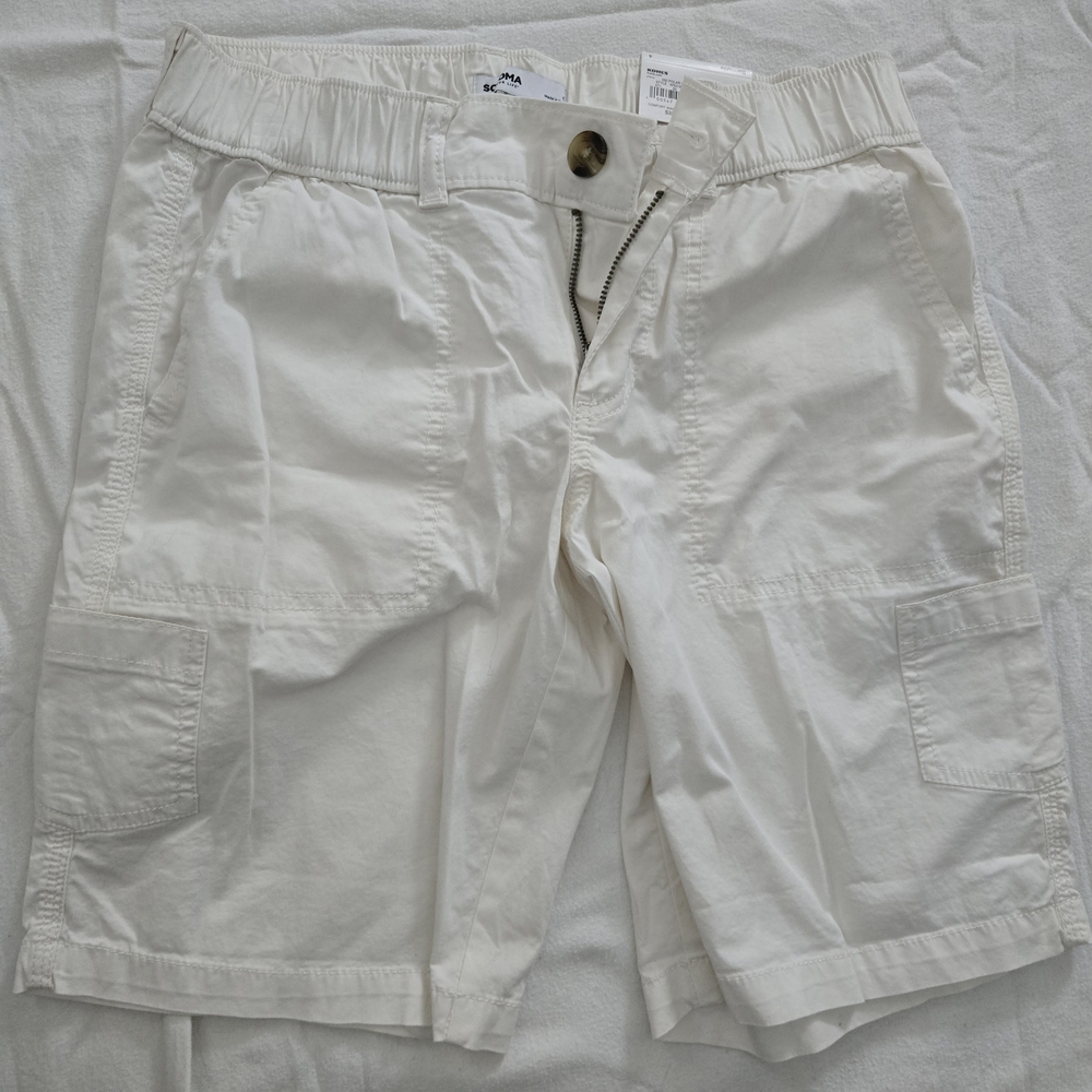 White Bermuda Shorts Sonoma